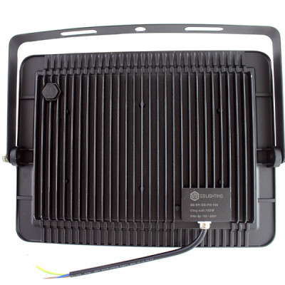 Đèn Pha LED GS-PN100 Công suất 100W Siêu Mỏng (ánh sáng vàng)