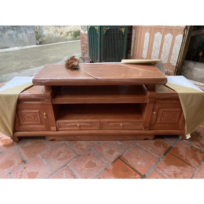 kệ tivi gỗ xoan đào 1m8,2m,2m2