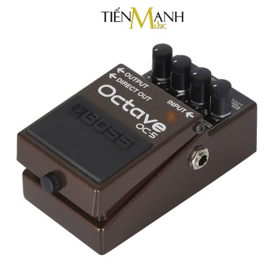 Phơ Guitar Boss OC5 Octave - Bàn Đạp Fuzz Pedals Effects OC-5 Hàng Chính Hãng