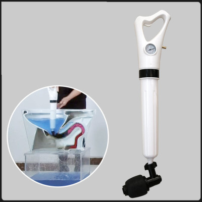 Dụng cụ thông tắc bồn cầu, cống bằng khi nén áp lực siêu mạnh