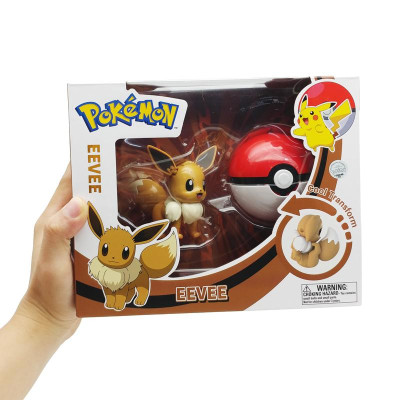 Đồ Chơi Bóng Pokemon Biến Hình - Eevee - Pokemon Toys ZC8915E