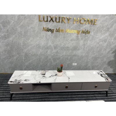 Hàng HOT GIÁ SỈ Bàn trà + kệ tivi nhập khẩu mặt đá vân