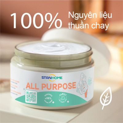 Kem dưỡng ẩm làm dịu, làm mềm cho da khô & da nhạy cảm Stanhome Family Expert  All Purpose 300ml/hũ