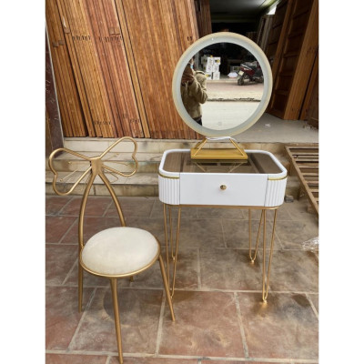 Hàng Siêu Cấp Bộ bàn phấn trang điểm mặt kính một hộp đơn hiện đại  - Giá Tại Xưởng