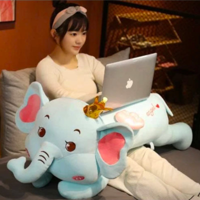 Thú nhồi bông voi đội vương miệng đáng yêu - Size 70cm đến 1m1 - Quà tặng gấu bông con voi êm mịn cho bé.