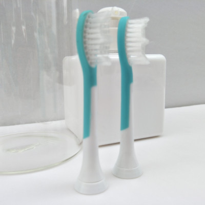 cho máy Philips Sonicare HX3, HX6, HX7, HX8, HX9, R, FlexCare +, FlexCare, HealthyWhite, HydroClean, EasyClean, DiamondClean, Bộ 4 đầu bàn chải đánh răng điện HX-6044 