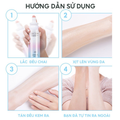 Dụng cụ  trang điểm làm đẹp sức khỏe _ Xịt chống nắng , chống tia UV chai 150ml , bảo vệ cho cả mặt và toàn thân , giữ ẩm da ,chống thấm nước ,không nhờn ,bết dính không tắc nghẽn lỗ chân lông ,phù hợp với mọi loại da 