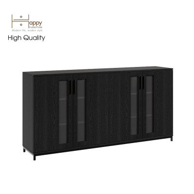 [Happy Home Furniture] LOUIS , Tủ lưu trữ 4 cửa mở - chân sắt , 168cm x 36cm x 84cm ( DxRxC), TCM_030