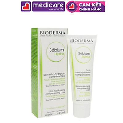 Kem Dưỡng Ẩm Bioderma Sebium 40ml