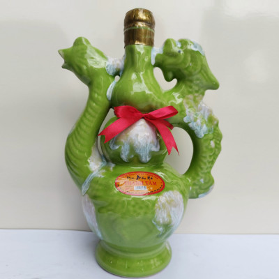 Đặc Sản Bình Định - Rượu Bàu Đá Thành Tâm Long Phụng (Màu xanh ngọc) 650ml - OCOP 3 Sao