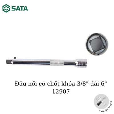 Đầu nối có chốt khóa 3/8" di 6" - 12907 SATA