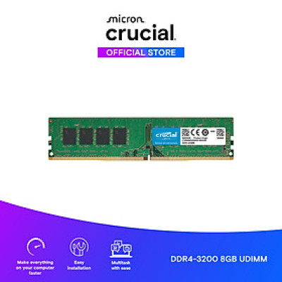 Ram PC Crucial DDR4 8GB 3200MHz 1.2v CT8G4DFRA32A - HÀNG CHÍNH HÃNG