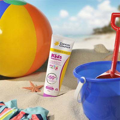 Kem chống nắng trẻ em Cancer Council Kids Sunscreen SPF50+ (35ml/110ml) - Hàng chính hãng