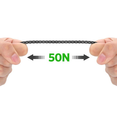 Ugreen UG50380US271TK 0.5M màu Đen Cáp sạc truyền dữ liệu USB 2.0 sang MICRO USB 4A võ hợp kim kẽm - HÀNG CHÍNH HÃNG