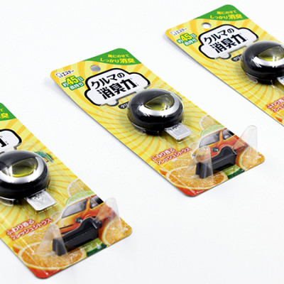 Khử Mùi Cao Cấp Dùng Cho Ô Tô Hương Chanh (Loại Gắn) Kobini Nhật Bản