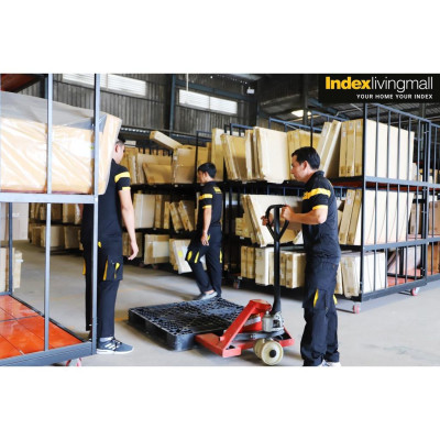 Kệ Tivi thông minh kết hợp tủ kính trưng bày ANASTASIA gỗ cao cấp sơn chống ẩm màu trắng, thiết kế cổ điển