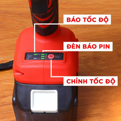[LOẠI 1] Máy khoan pin, Máy Siết Bulong KEN199v Động cơ Không Chổi Than, pin khủng 10cell