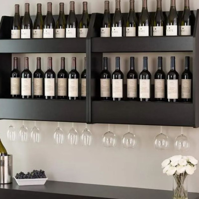 Kệ Treo Tường 2 Tầng Đựng Đồ Juno Sofa CTKR19 KT 70x72x18.5cm