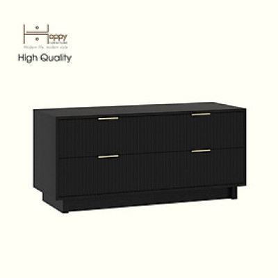 HAPPY FURNITURE , Tủ lưu trữ 4 ngăn kéo - NAMI, THK_242 , 120cm x 45cm x 55cm DxRxC