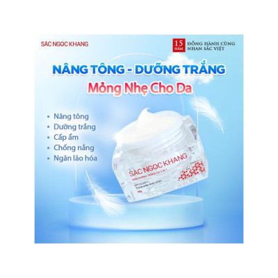 Combo Sắc Ngọc Khang 3 Món Mờ Nám - Nâng Tông - Bảo Vệ Toàn Diện Kem Ngày 30g + Kem Đêm 30g + Kem Chống Nắng Sa Mạc 50g