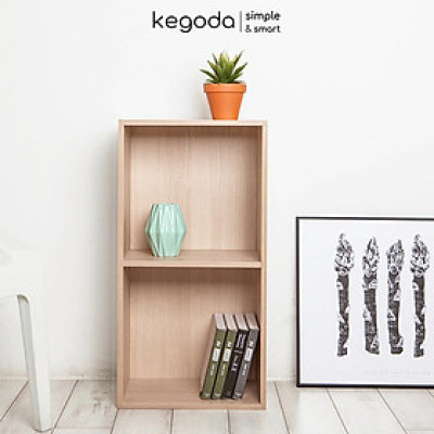 Kệ Gỗ Trang Trí 2 Tầng Mori Rộng 34cm Thương Hiệu KEGODA KGD24
