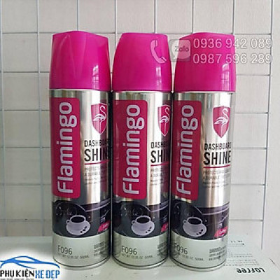 Bình Xịt Dưỡng Bóng Da Và Đồ Nội Thất Flamingo – Hương Cà Phê