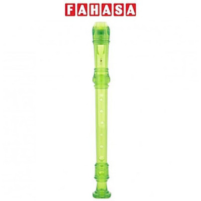 Học Cụ Giáo Dục - Sáo Dọc Recorder Soprano Rainbow - Yamaha YRS-20BG - Màu Xanh Lá