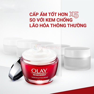 Kem dưỡng ban ngày Olay Regenerist Micro Sculpting Cream (50g) - Hàng chính hãng