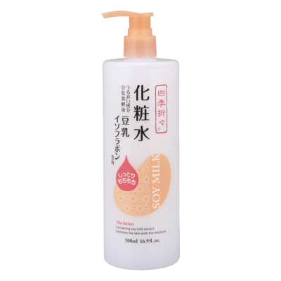 Lotion Cấp Ẩm Và Dưỡng Trắng Da Chiết Xuất Đậu Nành Shikioriori Soy Milk Lotion 500 mL