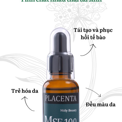 MSE100 Super Essence PL - Tinh chất nhau thai tái sinh Placenta 30ml - Mōly Beauty