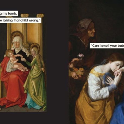 Sách - Parenting Advice to Ignore in Art and Life by Nicole Tersigni (UK edition, Hardcover)