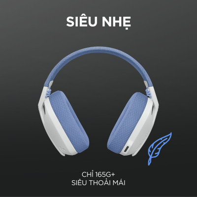 Tai nghe Game không dây Bluetooth Lighspeed Logitech G435 - Hàng Chính Hãng
