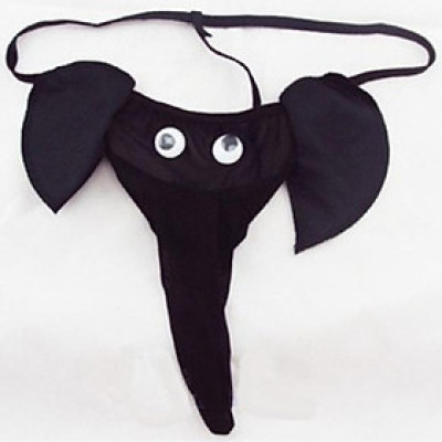 Quần lót vòi voi gợi cảm độc đáo cho nam - Màu đen