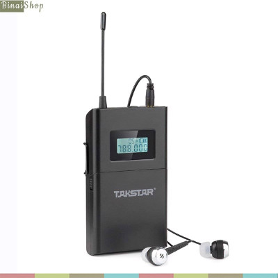 Takstar WPM-100 / WPM-200 / WPM-300 - Tai Nghe Kiểm Âm Không Dây UHF Cho Sân Khấu, Hội Trường, Phòng Thu- Hàng chính hãng