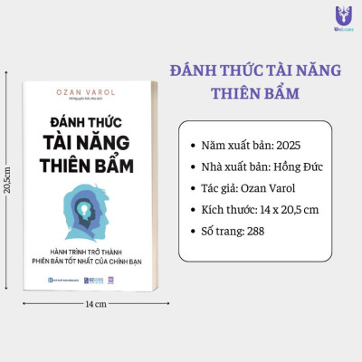Sách - Đánh Thức Tài Năng Thiên Bẩm: Hành Trình Trở Thành Phiên Bản Tốt Nhất Của Chính Bạn -Bizbooks