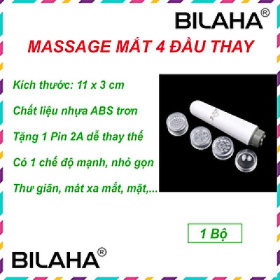 Máy Massage Mắt Mini Chiếc Bút Chống Thâm Quầng, Thư Giãn Giảm Bọng Mắt (Chọn Lựa Mẫu) (Hàng Chính Hãng)