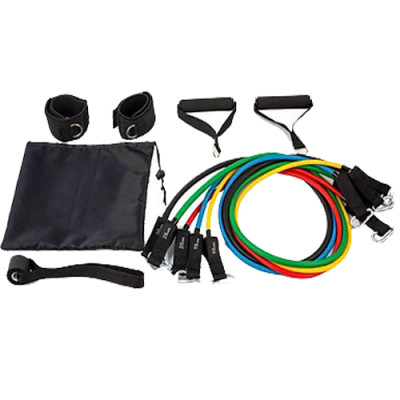 Bộ 5 Dây Kéo Kháng Lực,Đàn Hồi Ngũ Sắc Cỡ Lớn Móc To Chính Hãng Đại Nam Sport + Kèm Túi Rút Đựng Cao Cấp