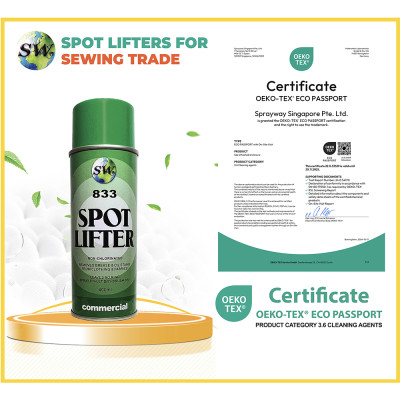 Chai xịt tẩy dầu Spot Lifter SW 833 (Không chất Chlorinated)