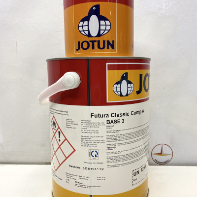 Sơn Epoxy Jotun Futura Classic base 3 màu Blue 944 (Xanh dương) 5L/bộ