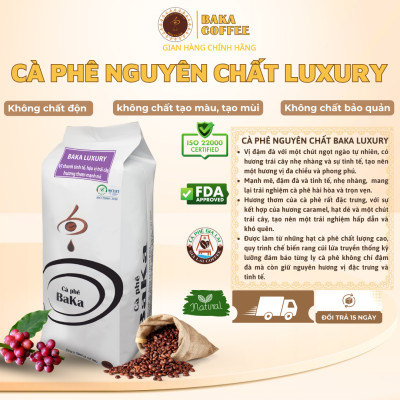 Cà phê nguyên chất Luxury