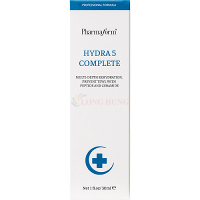 Tinh chất dưỡng ẩm Pharmaform Hydra 5 Complete (30ml) - Hàng chính hãng