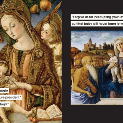 Sách - Parenting Advice to Ignore in Art and Life by Nicole Tersigni (UK edition, Hardcover)