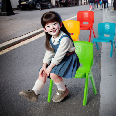 GHẾ TỰA MẪU GIÁO CAO CẤP - GHẾ TỰA CHẮC CHẮN - AN TOÀN - TIỆN LỢI 