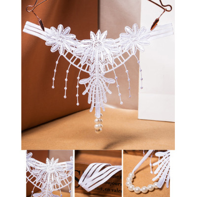 Quần lọt khe tua rua hạt cườm massage thoải mái