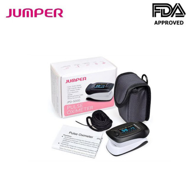 [Thương Hiệu Đức] Máy Đo Nồng Độ Oxy Và Nhịp Tim Jumper JPD-500D | Màn Hình Màu OLED 