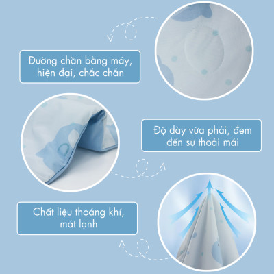 [CHĂN HÈ MÁT LẠNH] Mền lạnh I Cool Advance NIN House NM8028 2mx2m2 hình heo hồng cute| Chăn chần Ice Silk, Chăn điều hoà nhiều độ