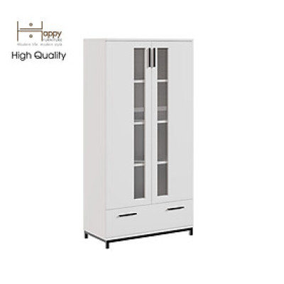 [Happy Home Furniture] LOUIS , Tủ lưu trữ - chân sắt , 76cm x 36cm x 150cm ( DxRxC), TCM_029