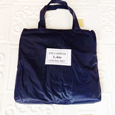 Áo Mưa 2 Đầu Cao Cấp, Áo Mưa Cánh Dơi Hai Đầu Khổ To Rộng, Vải Dù Siêu Dày