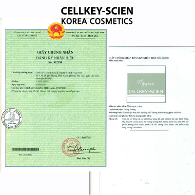 Kem Dưỡng Trắng Da Tế Bào Gốc Hàn Quốc Cấp Ẩm Xóa Nhăn Phục Hồi Trẻ Hoá Da Và Chống Lão Hoá Cellkey-Scien White Cream (30g)
