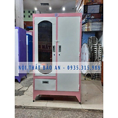 Tủ sắt sơn tĩnh điện hộc kéo 1m8x90cm